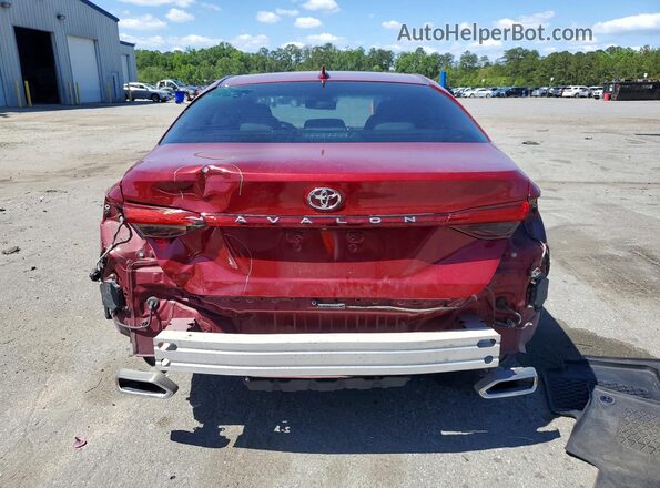 4T1BZ1FB2KU011831 2019 TOYOTA AVALON Красный Вид сзади