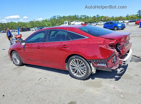 4T1BZ1FB2KU011831 2019 TOYOTA AVALON Красный Задняя левая четверть