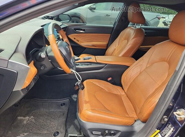 4T1BZ1FB4KU024211 2019 TOYOTA AVALON Blue წინა სალონის ხედი