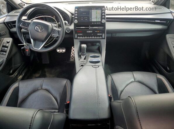 4T1BZ1FB5KU005733 2019 TOYOTA AVALON Black Widok deski rozdzielczej
