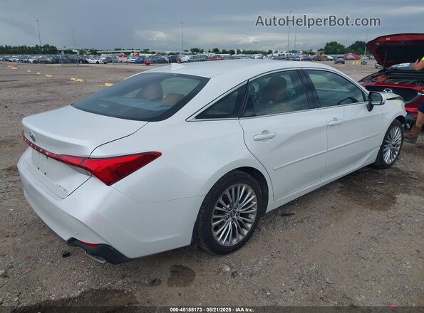 4T1BZ1FB8KU019870 2019 TOYOTA AVALON White Հետևի աջ