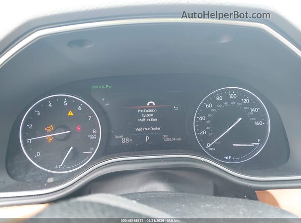 4T1BZ1FB8KU019870 2019 TOYOTA AVALON White Հետևի նստատեղերի տեսք