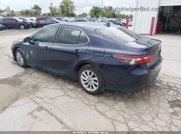 4T1C11AK1NU670829 2022 TOYOTA CAMRY Синий Задняя левая четверть
