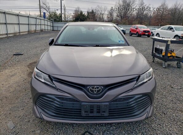 4T1C11AK3LU913490 2020 TOYOTA CAMRY Gray Front view