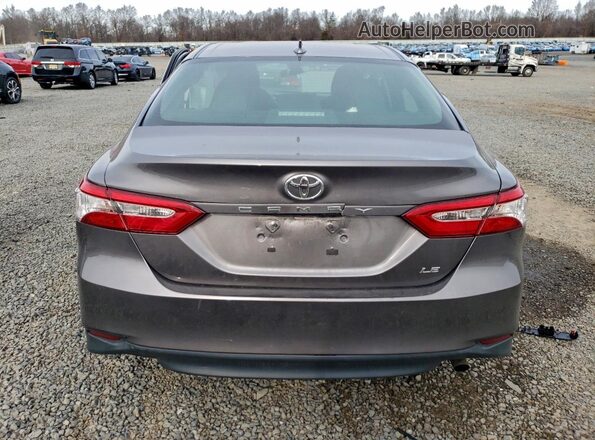 4T1C11AK3LU913490 2020 TOYOTA CAMRY Gray Rear view