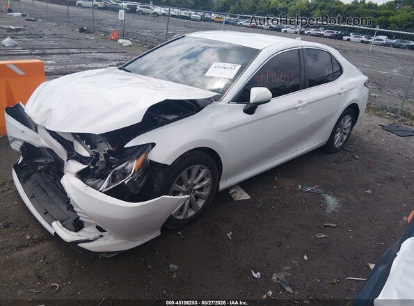 4T1C11AK3LU959353 2020 TOYOTA CAMRY Белый Передняя левая четверть