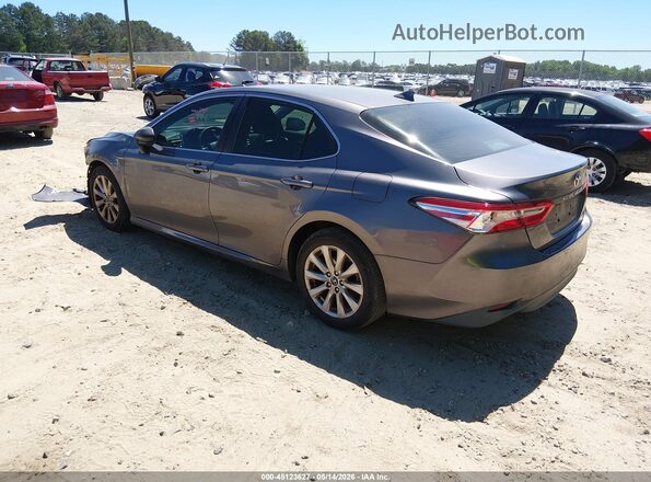 4T1C11AK4LU884985 2020 TOYOTA CAMRY Gray უკანა მარცხენა