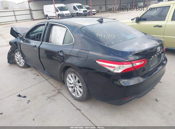 4T1C11AK6LU366165 2020 TOYOTA LE Black Задня ліва чверть