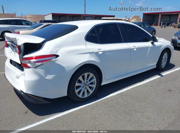 4T1C11AK7LU311918 2020 TOYOTA LE White Tył prawy