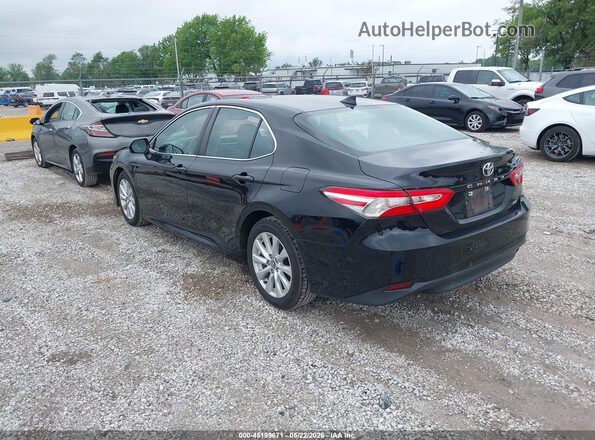 4T1C11AK7LU927084 2020 TOYOTA CAMRY Black Հետևի ձախ