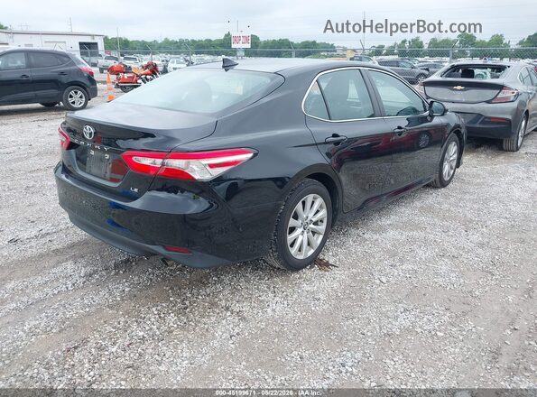 4T1C11AK7LU927084 2020 TOYOTA CAMRY Black Հետևի աջ