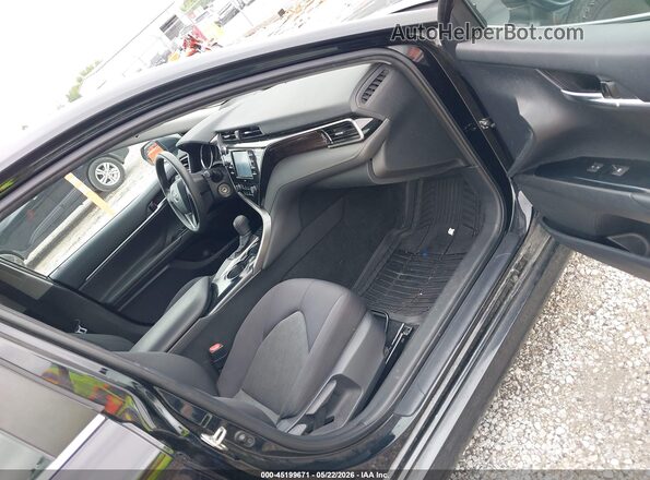 4T1C11AK7LU927084 2020 TOYOTA CAMRY Black Սալոնի դիմացի տեսք