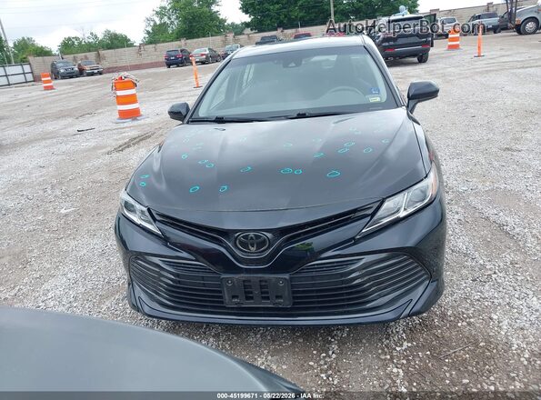 4T1C11AK7LU927084 2020 TOYOTA CAMRY Black Սարքավորումների վահանակի տեսք