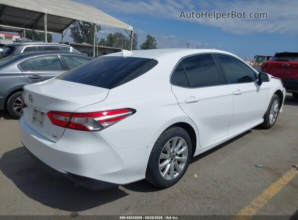 4T1C11AK8LU343552 2020 TOYOTA CAMRY White Tył prawy