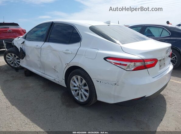 4T1C11AK8LU343552 2020 TOYOTA CAMRY White Tył lewy