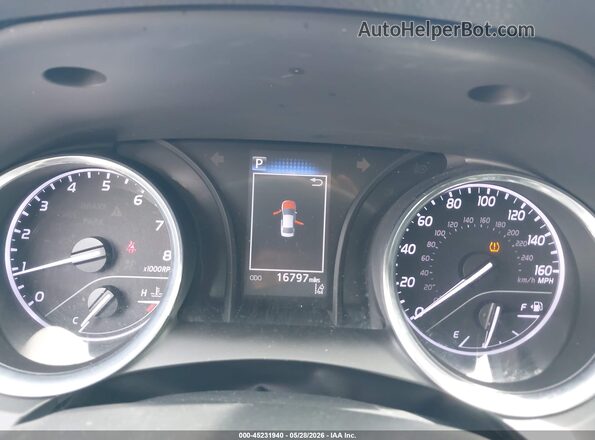 4T1C11AKXLU947524 2020 TOYOTA CAMRY Dark Blue Вид задних сидений