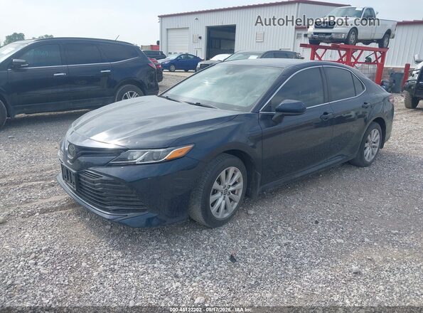 4T1C11BK0LU014357 2020 TOYOTA CAMRY Black წინა მარცხენა ხედი სამი მეოთხედიდან