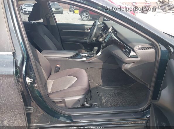 4T1C11BK0LU014357 2020 TOYOTA CAMRY Black წინა სალონის ხედი