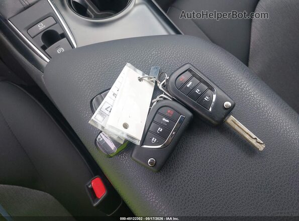 4T1C11BK0LU014357 2020 TOYOTA CAMRY Black წინა პანელის ხედი