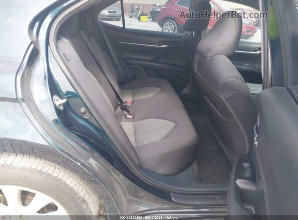 4T1C11BK0LU014357 2020 TOYOTA CAMRY Black VIN კოდის სტიკერის ხედი