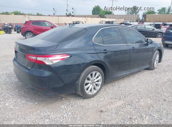 4T1C11BK0LU014357 2020 TOYOTA CAMRY Black უკანა მარჯვენა