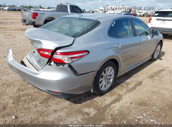 4T1C11BK2LU019284 2020 TOYOTA CAMRY Silver Հետևի աջ