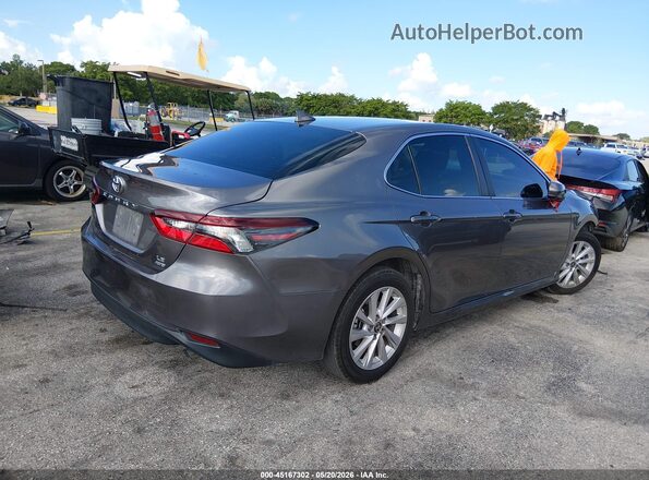 4T1C11BK2RU126697 2024 TOYOTA CAMRY Gray უკანა მარჯვენა