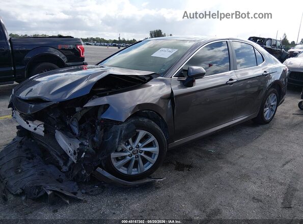 4T1C11BK2RU126697 2024 TOYOTA CAMRY Gray წინა მარცხენა ხედი სამი მეოთხედიდან