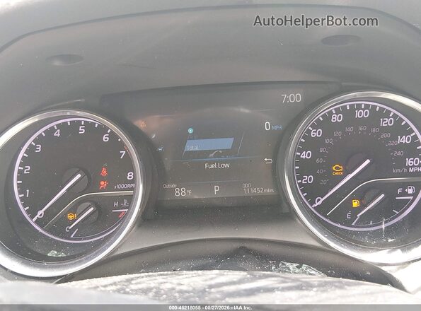 4T1C11BK6LU005789 2020 TOYOTA CAMRY Silver Вид задніх сидінь
