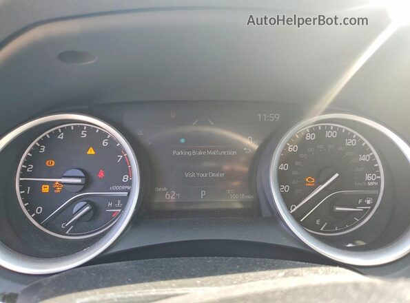 4T1C11BK9RU111422 2024 TOYOTA LE Белый Вид щитка приборов
