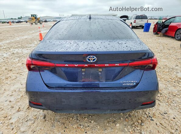4T1C21FB8LU014906 2020 TOYOTA AVALON Blue Widok z tyłu