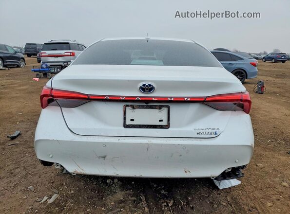 4T1D21FB0LU012202 2020 TOYOTA AVALON White Հետևի տեսք