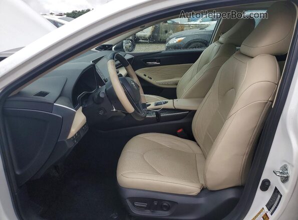 4T1D21FB8LU018989 2020 TOYOTA AVALON White Вид салону спереду