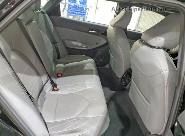 4T1DA1AB6MU010398 2021 TOYOTA AVALON Black Vista de los asientos traseros