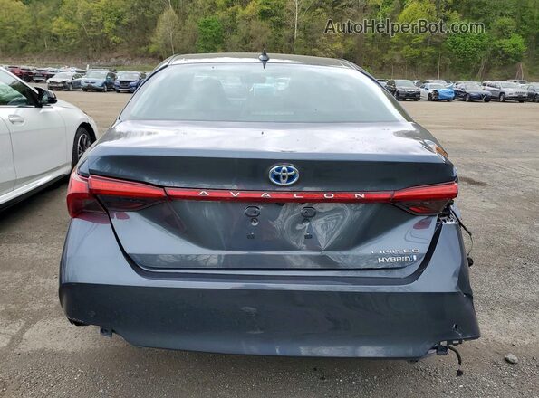 4T1DA1AB8NU013823 2022 TOYOTA AVALON Blue Հետևի տեսք