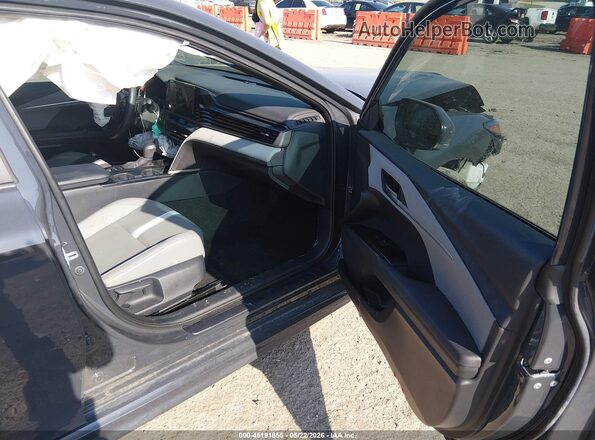 4T1DAACK0SU006857 2025 TOYOTA CAMRY Gray Вид салону спереду