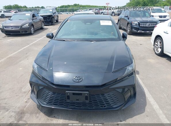 4T1DAACK0SU028227 2025 TOYOTA CAMRY Black Vista del cuadro de instrumentos