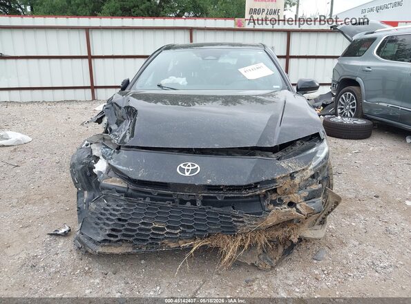 4T1DAACK0SU061504 2025 TOYOTA CAMRY Black Առջևի վահանակի տեսք