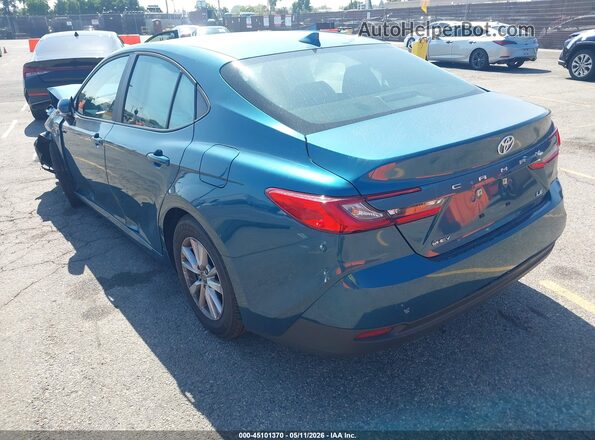 4T1DAACK0SU157102 2025 TOYOTA LE Teal Trasero izquierdo