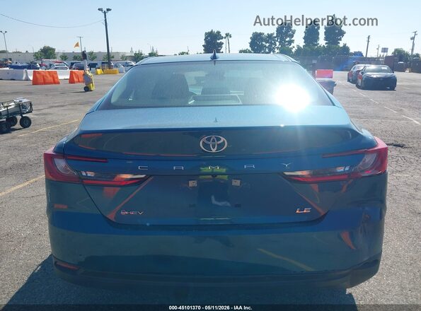 4T1DAACK0SU157102 2025 TOYOTA LE Teal 