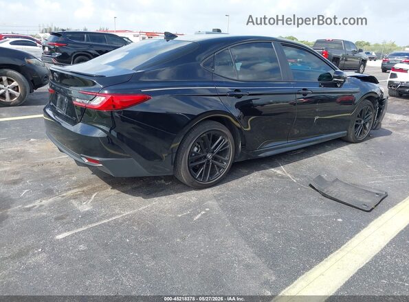 4T1DAACK0SU204287 2025 TOYOTA CAMRY Black Trasero derecho