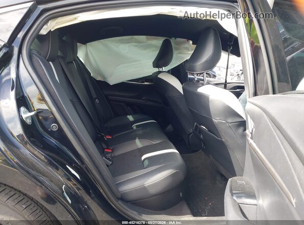 4T1DAACK0SU204287 2025 TOYOTA CAMRY Black Vista de la etiqueta del VIN