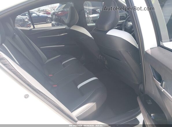 4T1DAACK0SU208632 2025 TOYOTA CAMRY White VIN კოდის სტიკერის ხედი