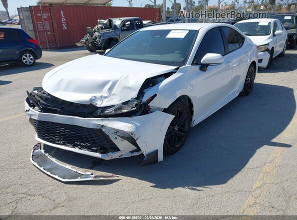 4T1DAACK0SU598809 2025 TOYOTA CAMRY White Front left