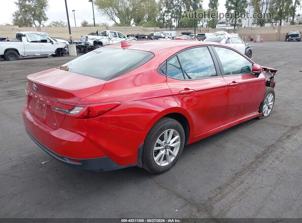 4T1DAACK0TU213959 2026 TOYOTA CAMRY Red 