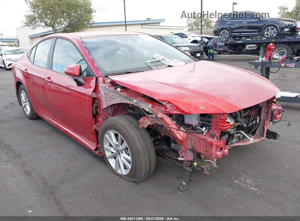 4T1DAACK0TU213959 2026 TOYOTA CAMRY Red 