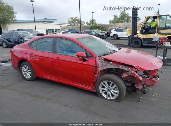 4T1DAACK0TU213959 2026 TOYOTA CAMRY Red 