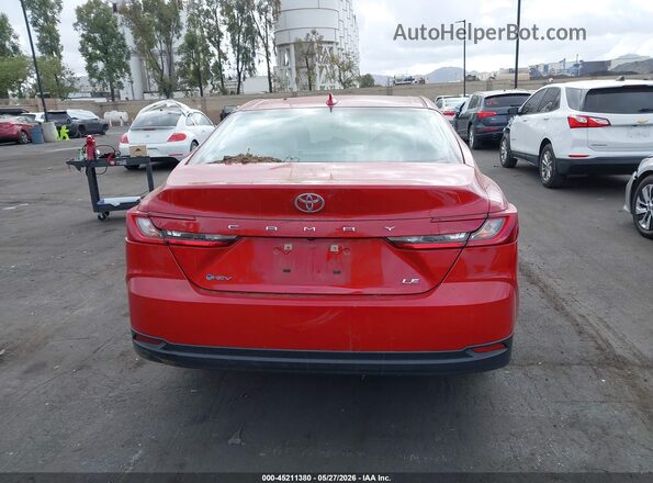 4T1DAACK0TU213959 2026 TOYOTA CAMRY Red 
