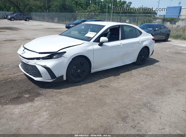 4T1DAACK0TU250252 2026 TOYOTA CAMRY White Передня ліва чверть