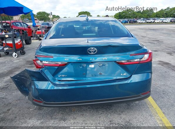 4T1DAACK0TU263082 2026 TOYOTA CAMRY Turquoise 